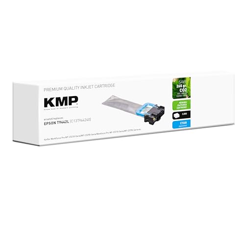 Sac d'encre Epson T9442L Cyan compatible C13T944240 contre pannes d'impression