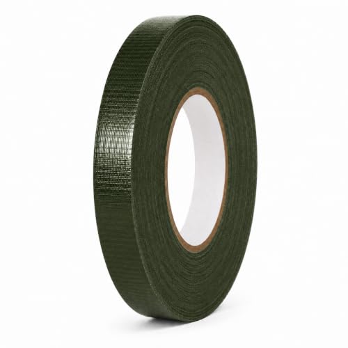 Image of GGR Supplies CDT-36 Industrial Grade Cloth Duct Tape, Olive Drab 1 Inch x 60 Yards, Waterproof UV Resistant Heavy Duty, Clean Removal with No Sticky Residue for Repairs, Packaging, and Bundling