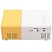 Mini Projector Portable 1080P LED, Pocket Pico Video Projector for Home Theater, Outdoor Movies, Kids Gift, HDMI USB TV AV Interfaces and Remote Control