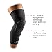 McDavid Hex Knee Compression Sleeves, Pull-On Padded Protection, Moisture Wicking (1 Pair)