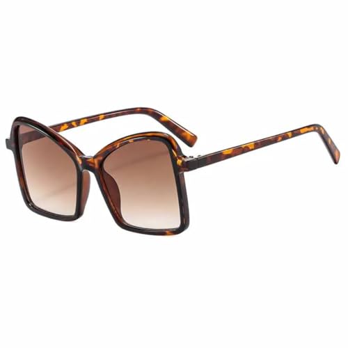 Lunettes de soleil de luxe oversize à monture papillon haute finition