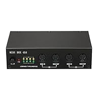 Perfect MIDI timing. 4 MIDI inputs and 4 MIDI outputs (64 MIDI channels). High-speed connection to USB-equipped PC or computers. Merge function 2 ins-> 4 outs included. USB-powered, required no external power supply.