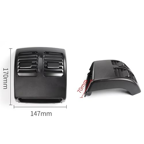 Cubierta de rejilla de aire trasera para reparar la ventilación rota de su Benz C Class 2008-2014 5