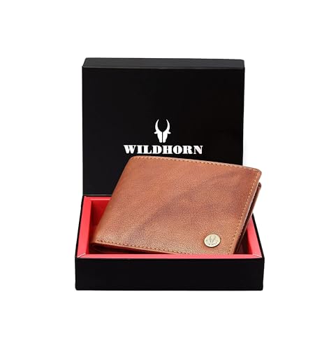 Image of WildHorn RFID Protected Leather Wallet for Men