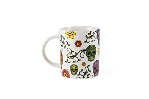 Excelsa Calavera Tasse en porcelaine, blanc