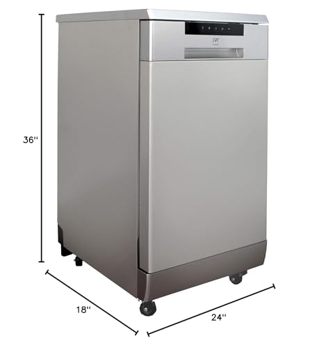 Spt SD-9263SSA 18 Inch Wide Portable Stainless Steel Dishwasher thumb #5