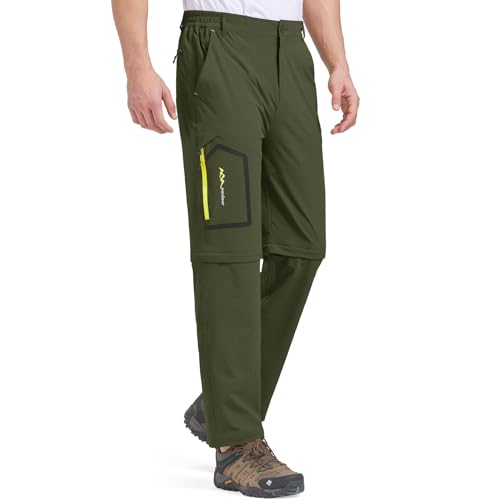 Jessie Kidden Men's Convertible Quick Dry Hiking Pants