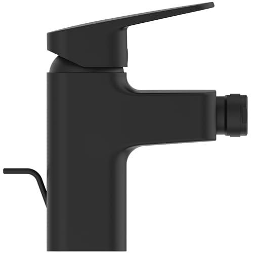 Ideal Standard - Ceraplan Single Lever Bidet Mixer, Evening Black, Black Silk, 47x143x146 mm - Image 2