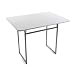 Versa 19840050 Mesa Plegable con Dos sillas Brenna con Respaldo para Cocina,...