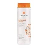 SpaGuard Enhanced Shock, 2 lb, Single, Multipurpose Shock for Spas & Hot Tubs, Produces Clear & Sparkling Spa Water, Easy to Use, Removes Unpleasant Odors