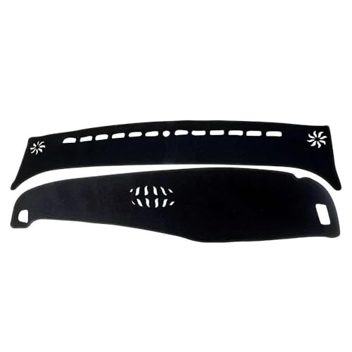 Alfombrilla para Kia Sportage NQ5 2021-2024 protector de salpicadero coche LHD negro poliéster
