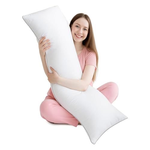 Acepunch 150 x 50 cm avec Rembourrage supplémentaire - Oreiller Japonais Confortable et Long pour Le Corps - Remplissage intérieur en Polyester