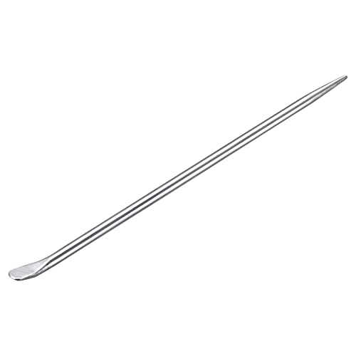 uxcell 24" Aligning Pry Bar Round Crowbar Sleever Bar for Prying and Aligning, 0.6" Rod Diameter