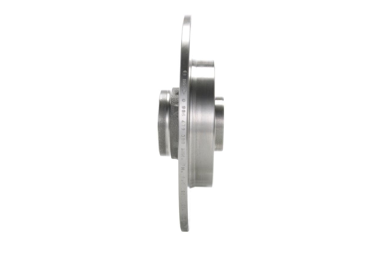 Juego de 2 Discos de Freno Bosch BD1290 - Discos Macizos de 249 mm - Eje Trasero - Certificación ECE-R90 - Frenado fiable, Rendimiento Estable, Protección Anticorrosión - 1 Juego de 2 Discos
