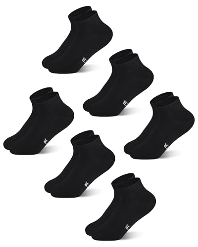 AWAYTR Kids Ankle Socks for Boys - Athletic Socks for Girl Half Cushion Low Cut Cotton Breathable, 6 Pair Pack