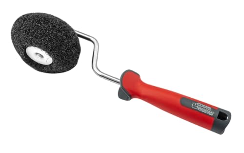 L’OUTIL PARFAIT Eckenroller Spachtel Roller Rollspachtel Beschichtungsroller für Spachtelmasse inkl. Bügel 2K