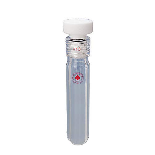 8648-134 Pressure Tube, 18 mL Capacity, #7 Thread Size, 19 mm Diameter, 17.8 cm Length