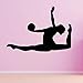 Wandaufkleber Rhythmische Gymnastik Ball Sprung Wandaufkleber Sport Wandtattoos Für Jungen Glirs Schlafzimmer Home Wohnzimmer Dekoration Gym Decor
