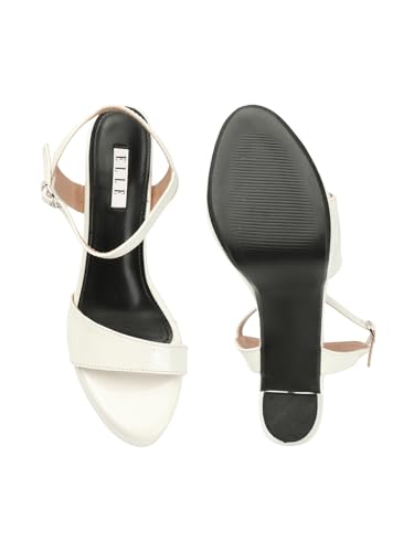 Image of ELLE Women's Stylish and Elegant High Block Heels Fashion sandals