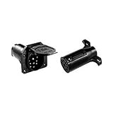 Pollak 12-905 RV トレーラー キャンパー トレーラー配線 9ウェイ プラスチックコネクター