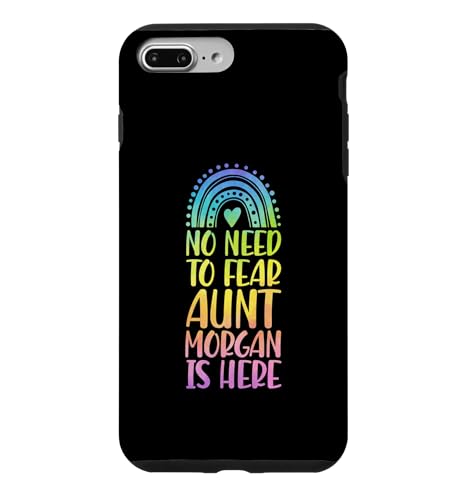 No Need To Fear Aunt Morgan Is Here �t�@�[�X�g�l�[�� ���C���{�[ �X�}�z�P�[�X iPhone 7 Plus/8 Plus �p