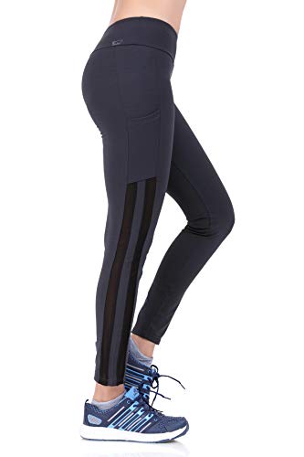Image of Women's JUST-Dry Ankle Length Gym Workout Yoga Fitness Active Sports Pants