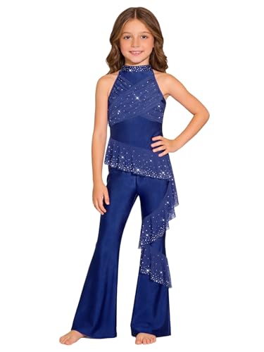 Combinaison patinage artistique fille aux finitions soignées