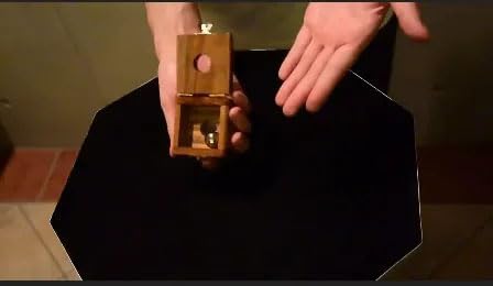 MOMOMAGE Steel Ball Thru Glass Magic Tricks Close up Illusions Gimmick Props for Magicians Comedy Penetration Solid Through Solid Magic