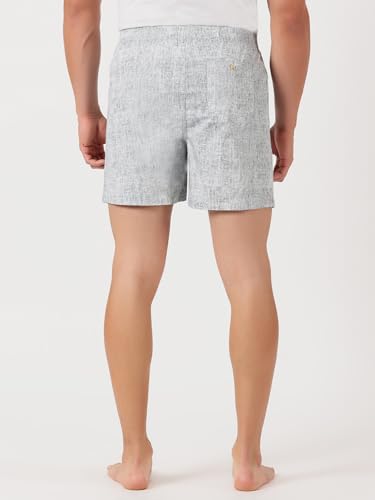 Image of Thomas Scott Men's | Cricket Club | Regular Fit | 100% Cotton | Casual | Woven | Boxer | Shorts | Pack of 3