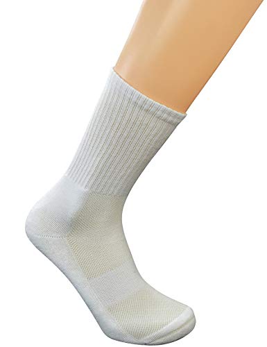 Yomandamor Men's 5 Pairs Breathable Socks Working Casual Crew Socks with Seamless Toe2