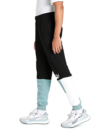 Image of Puma Men's Mid Rise Regular Track Pants