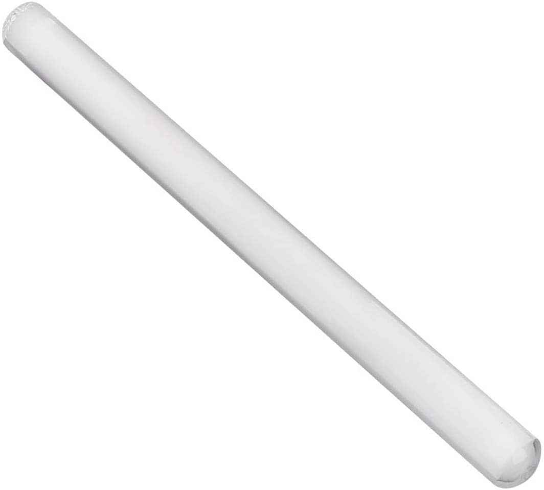 ACiyD Rodillo para Hornear Rodillos de Fondant Lisos portátiles Rodillo de acrílico Tablas de repostería Herramientas para Pasteles Transparente Antiadherente Pastel Galletas Rodillo de Cocina
