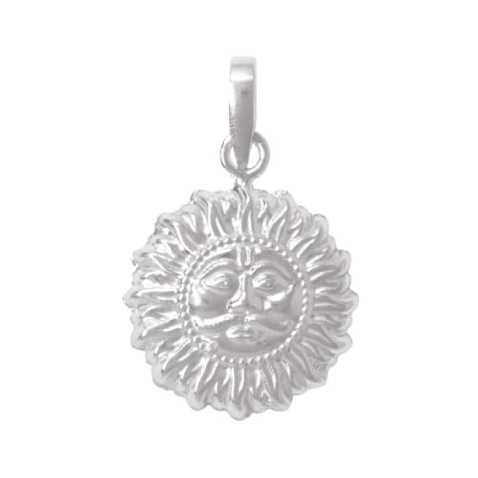 Silver Sun God Pendant, 99.6% Pure