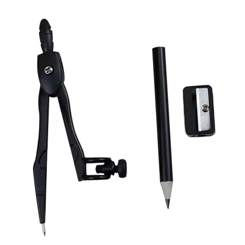 Colaxi 幾何学円用コンパス、数学製図測定ツール、エンジニアリングスクール向けの頑丈で実用的な幾何学円描画ツール