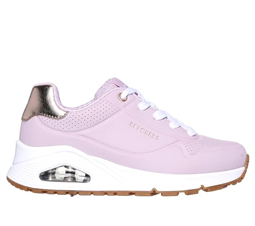 Image of Skechers Girl Uno Gen1 Shimmer Away Lace Up Shoe