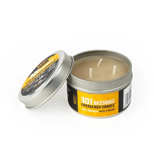 UCO Emergency Candle, Beeswax, 30 Hour