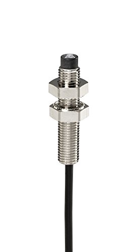 Telemecanique Sensors XS108BLPAL5 Inductive Proximity Sensor, Flush Mount, Metal 8-mm Barrel, For Light Industry, 3-Wire DC PNP Wiring, PNP Input, NO Output, 5-m Electrical Cable