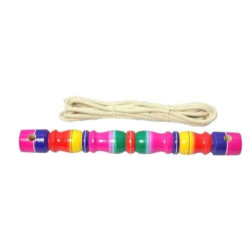 Image of Traditional Thottil Kambu /Wooden Cradle Stick (Stick with Rope)