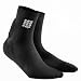 Ortho+ Achilles Support Short Socks, Black, Men, IV