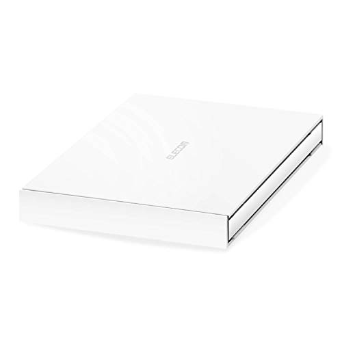 エレコム 外付けSSD ポータブル 1TB PS4 USB3.1対応 ホワイト ESD-EJ1000GWH