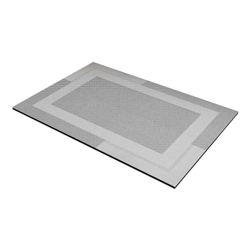 Diatomite Bath Mat, 12 * 16 Inch Non Slip Quick Dry Wear-Resistant Low Thickness Super Absorbent Bath Mat,Wear-Resistant Rubber Backing Minimalist Washable Bath Mats for Bathroom, Bathtub (Gray) - image 1