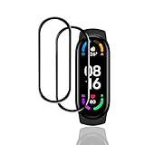 【Diseño particular】 Diseñado especialmente para Xiaomi Mi band 6. Nota: Después de instalar el protector de pantalla, presiónelo firmemente con el pulgar durante un minuto para garantizar la estabilidad.