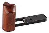 WEPOTO RX100M7/RX100M6 Grip Enhanced Grip to Protect Camera from wear for Sony RX100M7/RX100M6/RX100VI/RX100VII Camera -GP-RX100M7-R