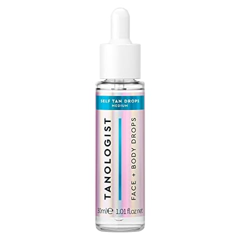Tanologist Fake Tan Drops Medium Fügen Sie Selbstbräuner-Tropfen zur Hautpflege hinzu Cover