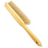 UPKOCH Cepillo de Mano para Quitar el Polvo con Cerdas Suaves Mango de Madera Tamaño Compacto para Limpieza de Camas y Muebles Cepillo de Limpieza Doméstica Multifuncional