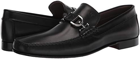 Donald Pliner DACIO202, Men’s Dress, Designer Shoes, Classic Suede Loafers, Black, 15 | Image 6
