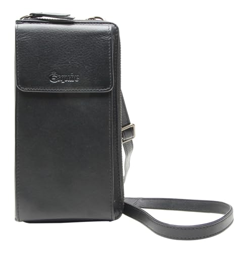 Funda de piel para teléfono móvil Esquire Perú de 10 cm con acabado artesanal premium