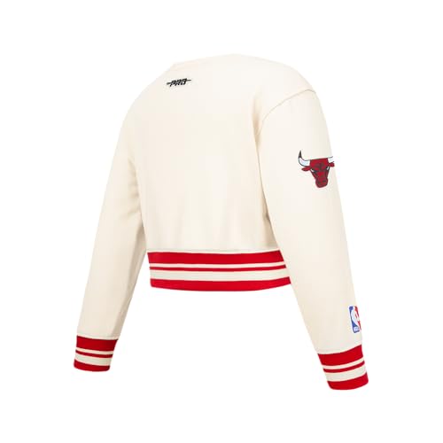 Image of Pro Standard Big Girls NBA Retro Classics Fleece Crewneck Sweatshirt