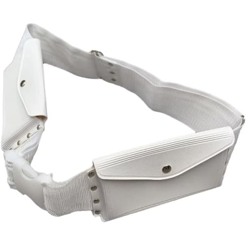 Muteitt Ceinture d'ihram pour Le Hajj et la Omra, Taille réglable avec Poches, Ceinture antivol pour Le Hajj et la Omra