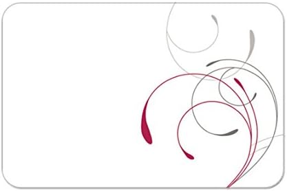 4 Corelle Coordenadas Reversible Lavable de plástico manteles individuales, Splendor
